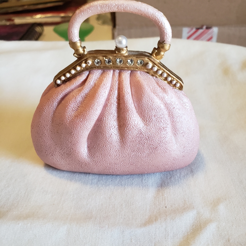 Classic Couture The Anastasia mini purse figurine.